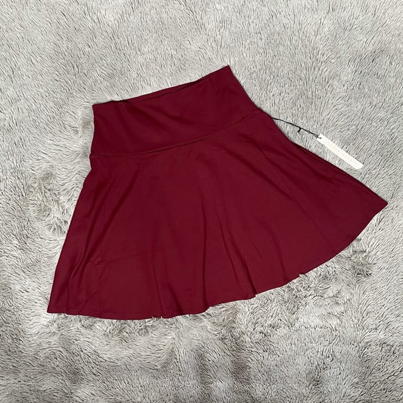 HIGH WAIST FLARE SKIRT - Picture 2 of 16